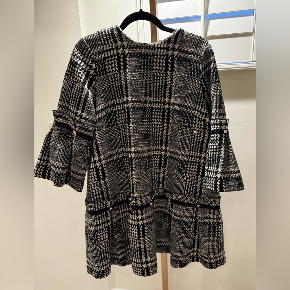 Tuckernuck Black and White Kennedy Checkered Dress
